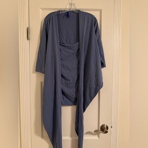 Seraphine slate blue skin to skin top size medium